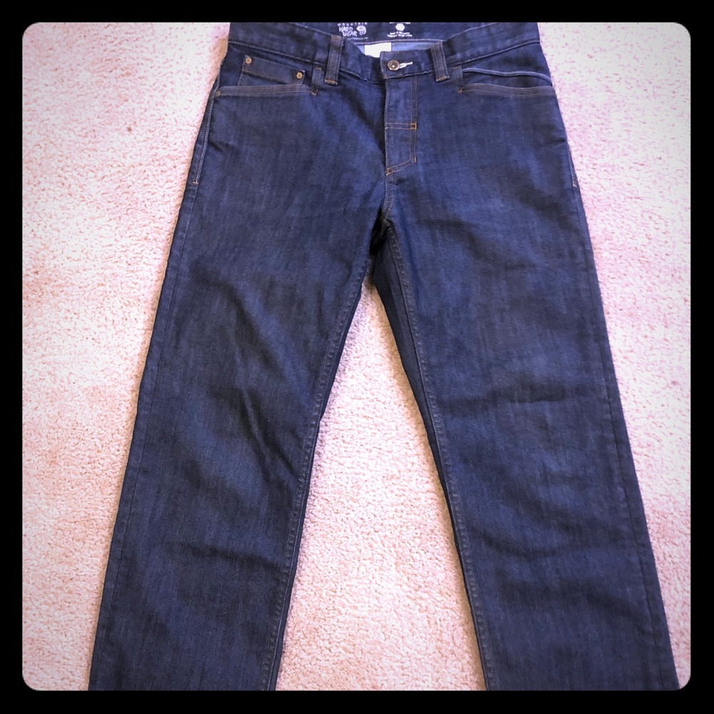 Mountain Hardwear jeans pants 31/30 31w 30L boot
